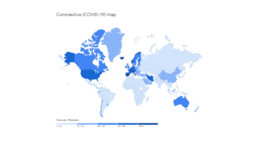 Coronavirus (COVID-19) map